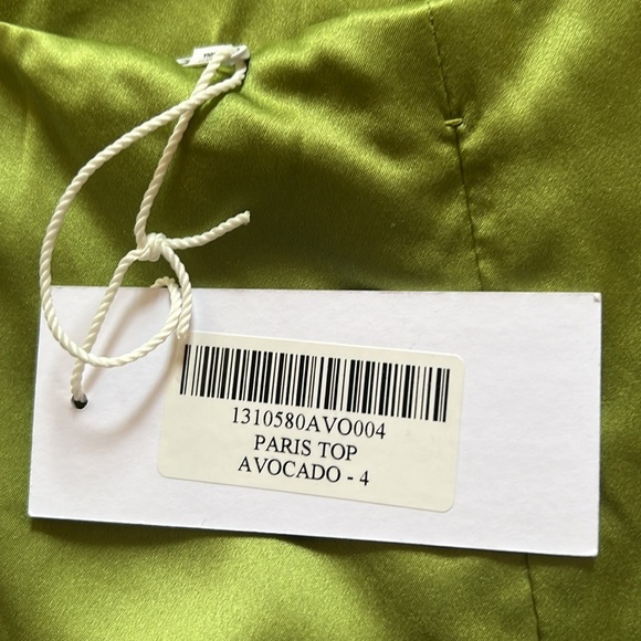 NWT Reformation Paris Silk Top - Picture 6 of 8